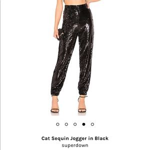 Sequin Pants - Revolve Cat Sequin Joggers
